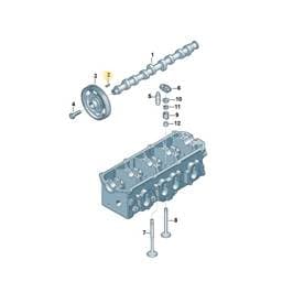 N0149461 Volkswagen Feather Key