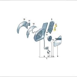 N91278801 Volkswagen Multi-Point Socket Head Bolt