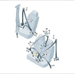 N98926601 Volkswagen Hexagon Bolt