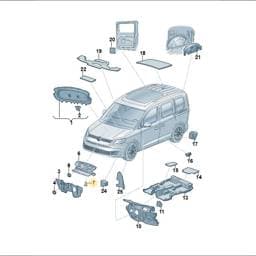 N90911301 Volkswagen Clip