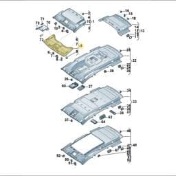 WHT008949 Volkswagen Clip