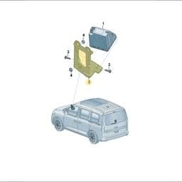 5QS035205 Volkswagen Loudspeaker Holder