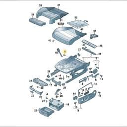 WHT002796B Volkswagen Socket Head Bolt