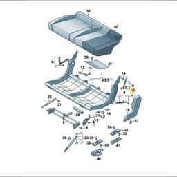 WHT009682 Volkswagen Clip