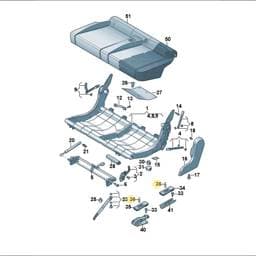 N10417901 Volkswagen Fastener