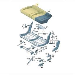 N90584102 Volkswagen Seat Bung
