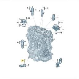 N01024426 Volkswagen Hexagon Bolt