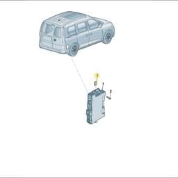 WHT011605 Volkswagen Speed Nut
