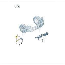 WHT009055 Volkswagen Union Nut