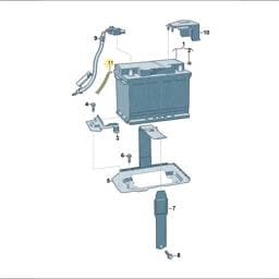 5R3955667 Volkswagen Wiper Arm
