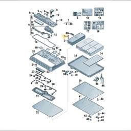 N91311001 Volkswagen Combi-Instrument Screw