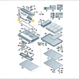 WHT011790 Volkswagen Hexagon Socket Head Bolt