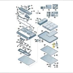 D450273A2 Volkswagen Butyl Adhesive Sealing Strip