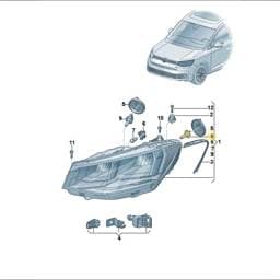 N10320102 Volkswagen Halogen Bulb