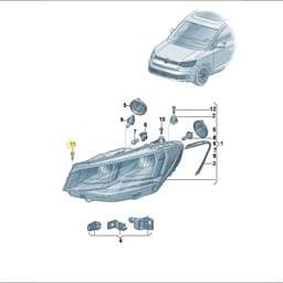 N91095301 Volkswagen Hexagon Head Bolt
