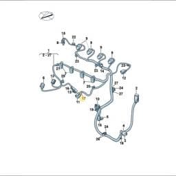 WHT006552 Volkswagen Wiring Harness Cap