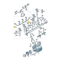 WHT005301 Volkswagen O-Ring