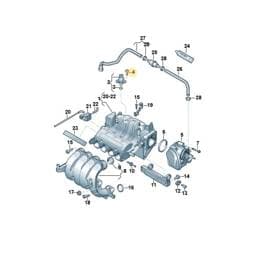 N10327501 Volkswagen Oval Head Panel Screw