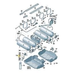 WHT001022A Volkswagen O-Ring Seal