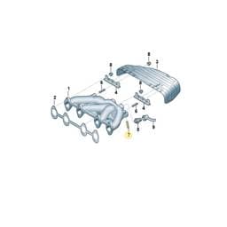 N0445143 Volkswagen Threaded Pin