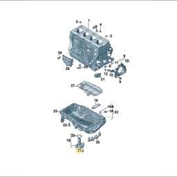 N10622901 Volkswagen Thread Forming Bolt