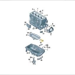 WHT008034 Volkswagen O-Ring