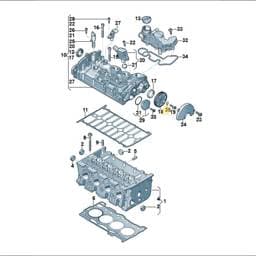 N90851401 Volkswagen O-Ring
