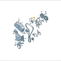 WHT008548 Volkswagen O-Ring Seal