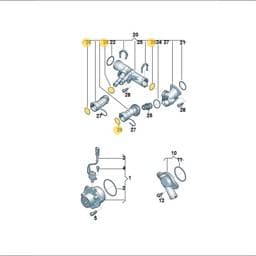 N90765301 Volkswagen O-Ring
