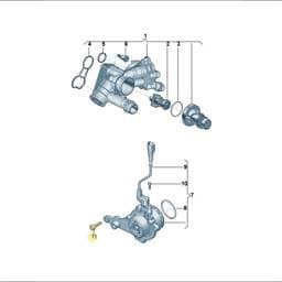 N10665001 Volkswagen Socket Bolt