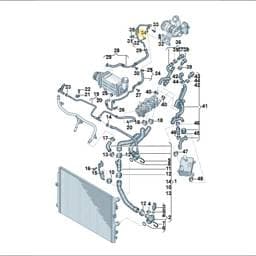 N10664801 Volkswagen Socket Head Collared Bolt