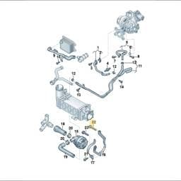 N10714501 Volkswagen Socket Head Collared Bolt