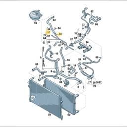 N90768301 Volkswagen Spring Band Clamp