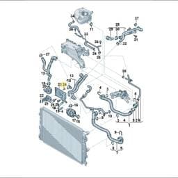 N90737107 Volkswagen Oval Hexagon Socket Bolt