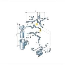 N91208604 Volkswagen Spring Band Clamp