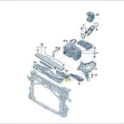 N90974701 Volkswagen Hexagon Socket Bolt