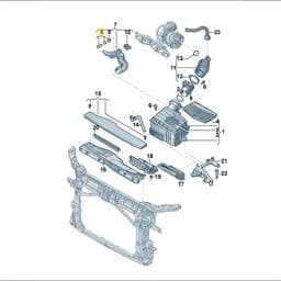 WHT008953 Volkswagen Spacer Sleeve Bolt