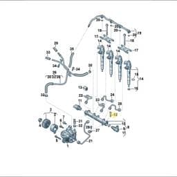 N91128701 Volkswagen Socket Head Bolt