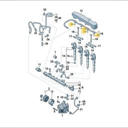 WHT006497A Volkswagen O-Ring