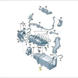 N10626102 Volkswagen Flathead Bolt