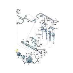N91180301 Volkswagen Socket Head Bolt