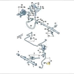 N10546403 Volkswagen Hexagon Socket Head Bolt