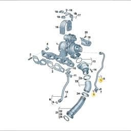 WHT008245 Volkswagen O-Ring