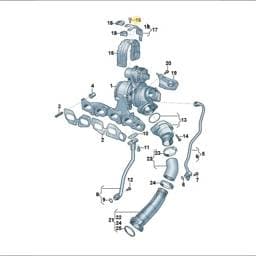 N10680301 Volkswagen Hexagon Socket Bolt