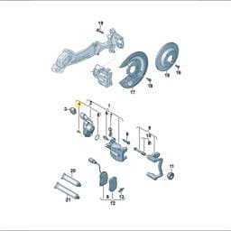 N01470111 Volkswagen Socket Head Bolt