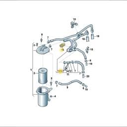 N10771801 Volkswagen Spacer Ring
