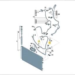 N10843601 Volkswagen Toothed Lock Washer