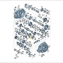 WHT007896 Volkswagen Thrust Washer