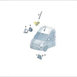 7C0035501 Volkswagen Aerial Base