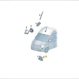 N10017304 Volkswagen Hexagon Collar Nut